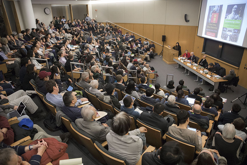 Roundtable on Encountering China: Michael Sandel and Chinese Philosophy (Credit: Kris Snibbe/Harvard University)