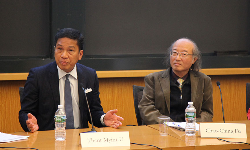 Thant Myint-U and Fu Chao-Ching