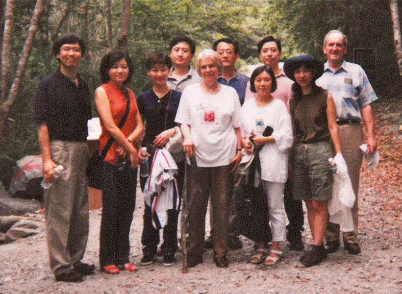 Conference participants in Taiwan, 1999