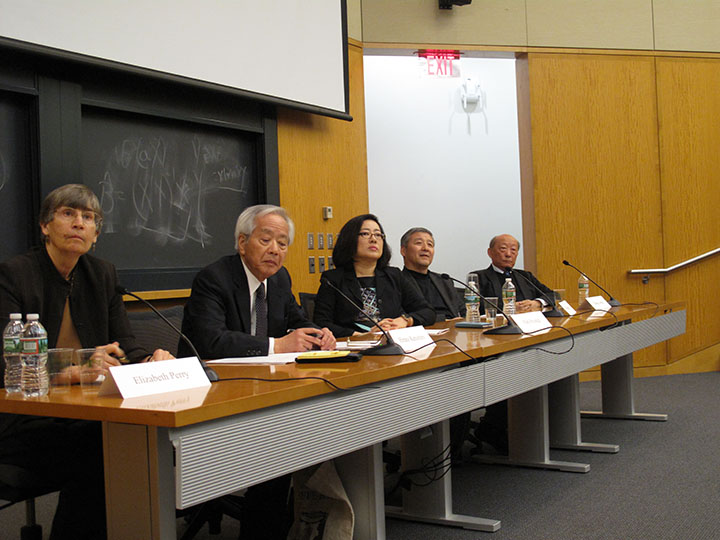 Elizabeth Perry, Hirano Kenichiro, Park Hyungji, Wang Hui, and Zhang Longxi