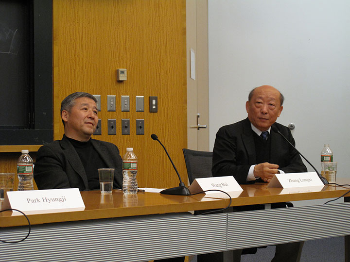 Wang Hui and Zhang Longxi